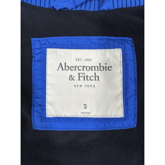 Abercrombie & Fitch Blue Puffer Vest - Picture 8 of 9